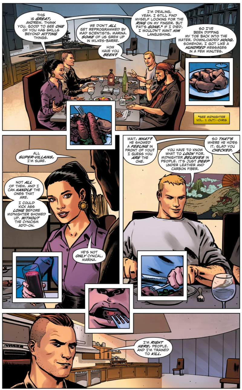 Illustration for article titled Midnighter and Apollo Might Just Have the Realest Romantic Relationship in Superhero Comics
